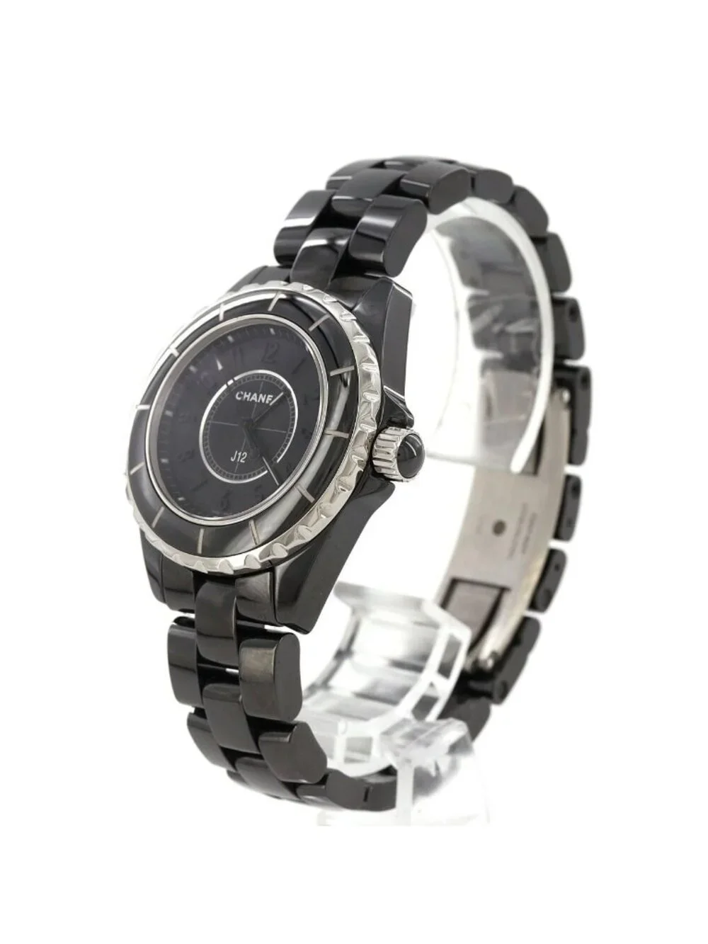 Chanel Black 33 Ceramic Quartz Watch